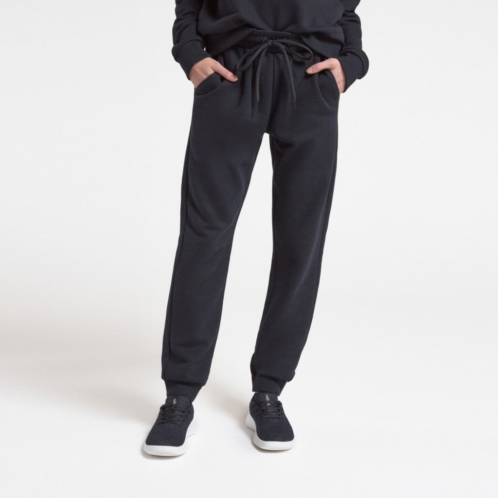 Women's Merino Blend Sweatpant - True Black