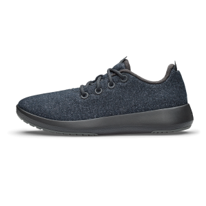 Men's Wool Runner Mizzle - Natural Black (Natural Black Sole)