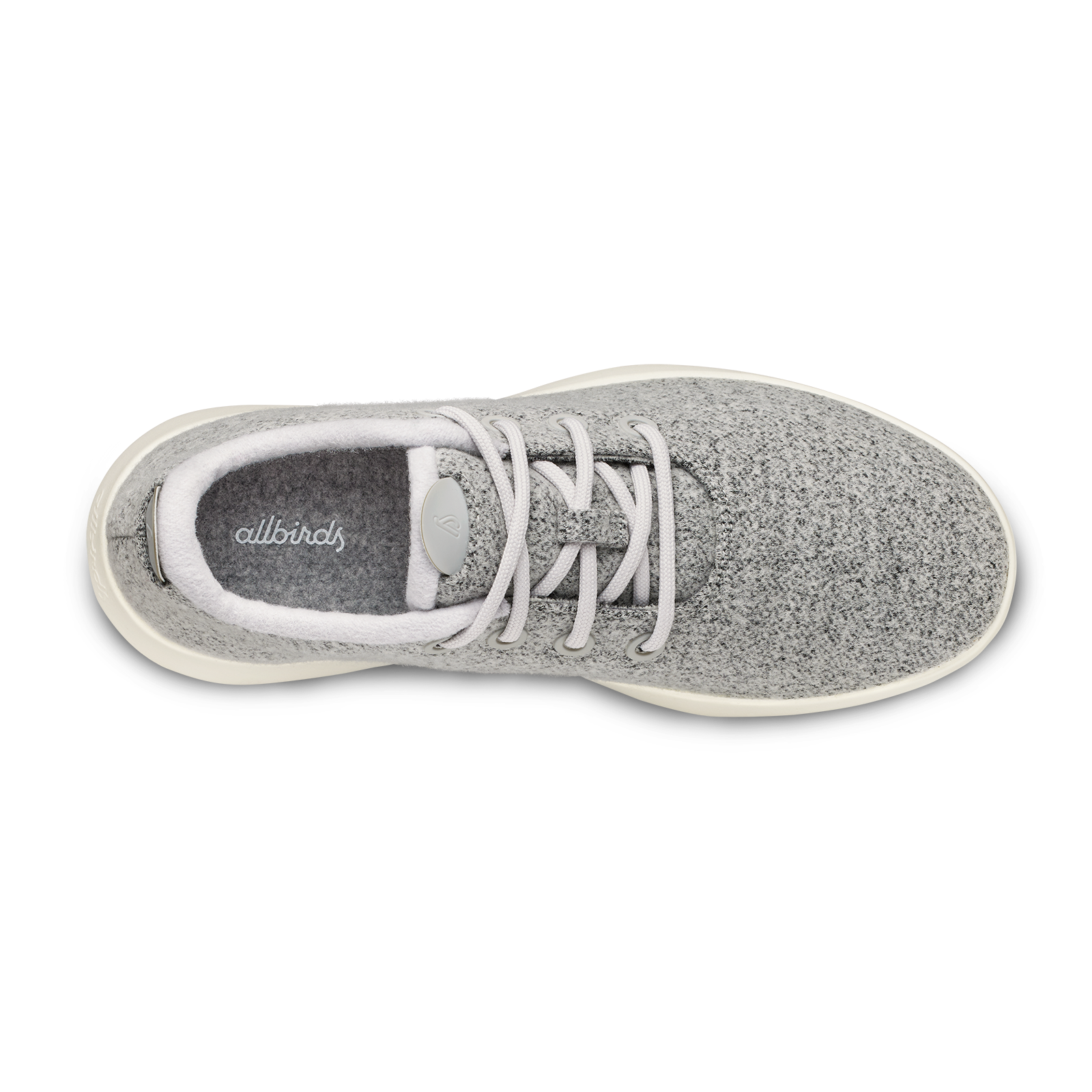 Women's Wool Runner Mizzle - Light Grey (Natural White Sole) - Image 3