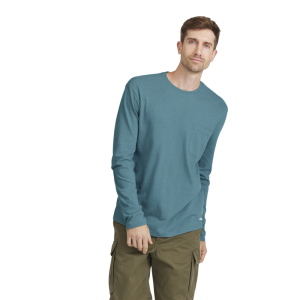 Men's Soft Merino Long Sleeve Tee - Chasm Teal