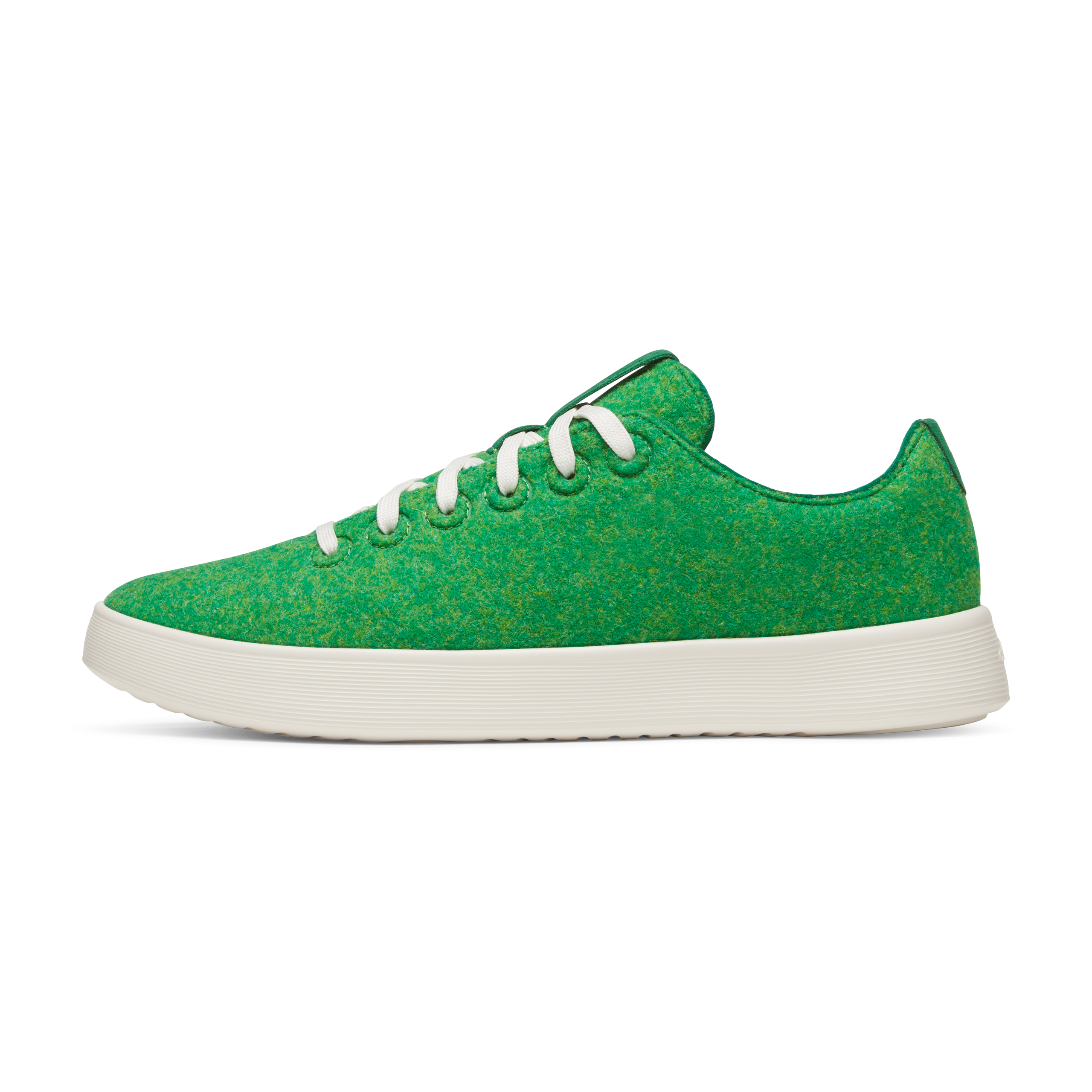 Women's Wool Cruiser - Kelly Green (Natural White Sole)