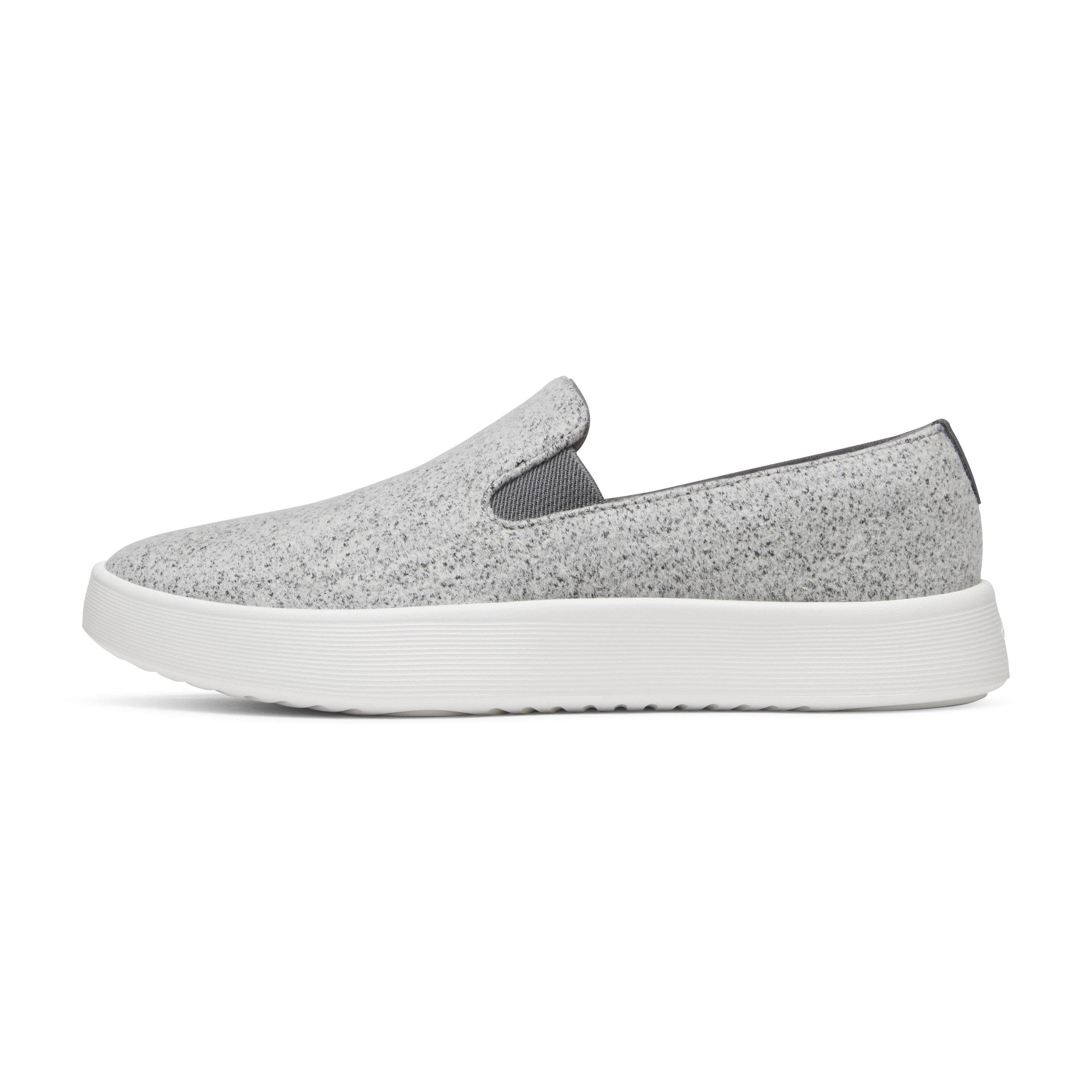 Women's Wool Cruiser Slip On - Medium Grey (Blizzard Sole)