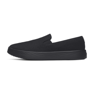 Men's Wool Cruiser Slip On - Natural Black (Natural Black Sole)