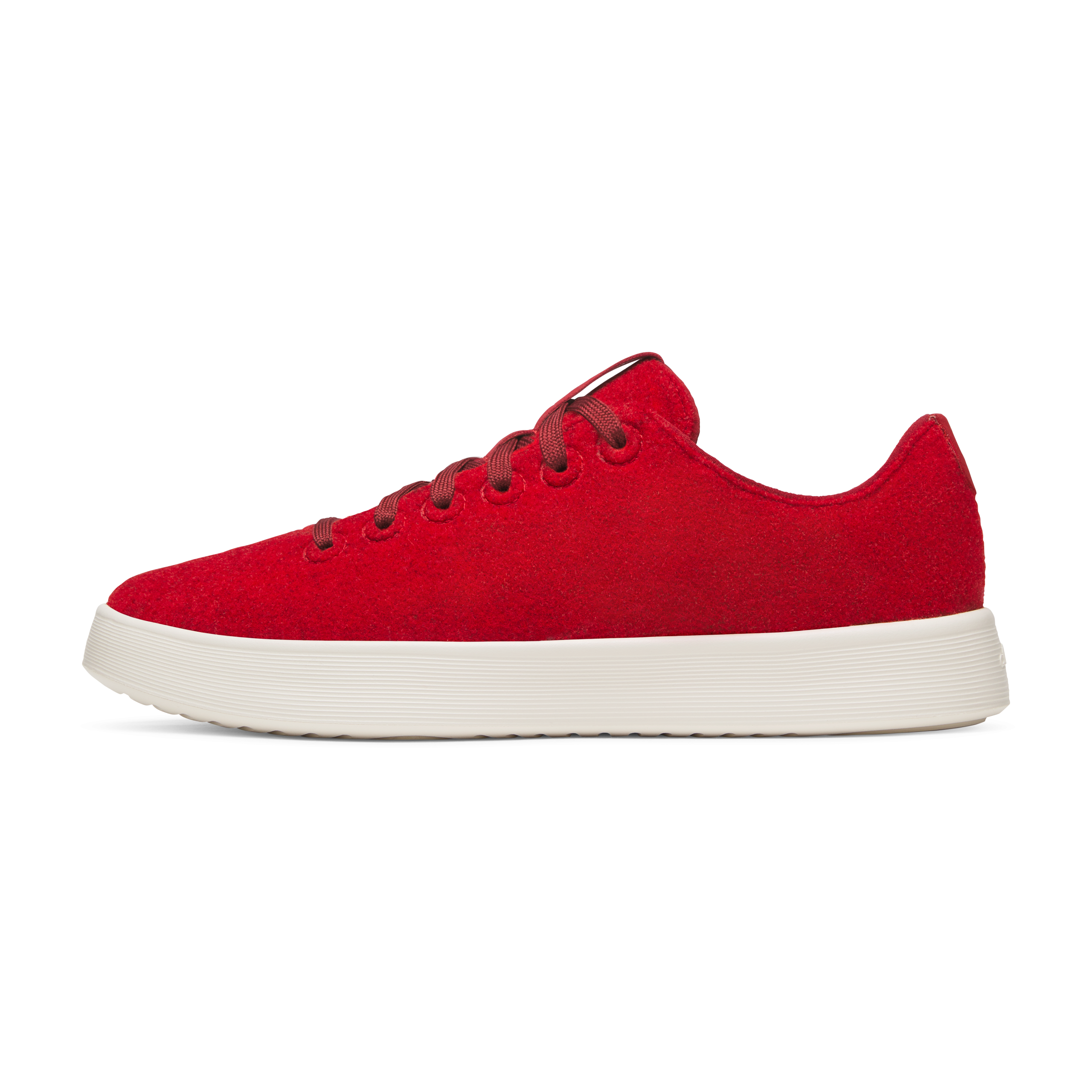 Men's Wool Cruiser - Poppy Red (Natural White Sole)