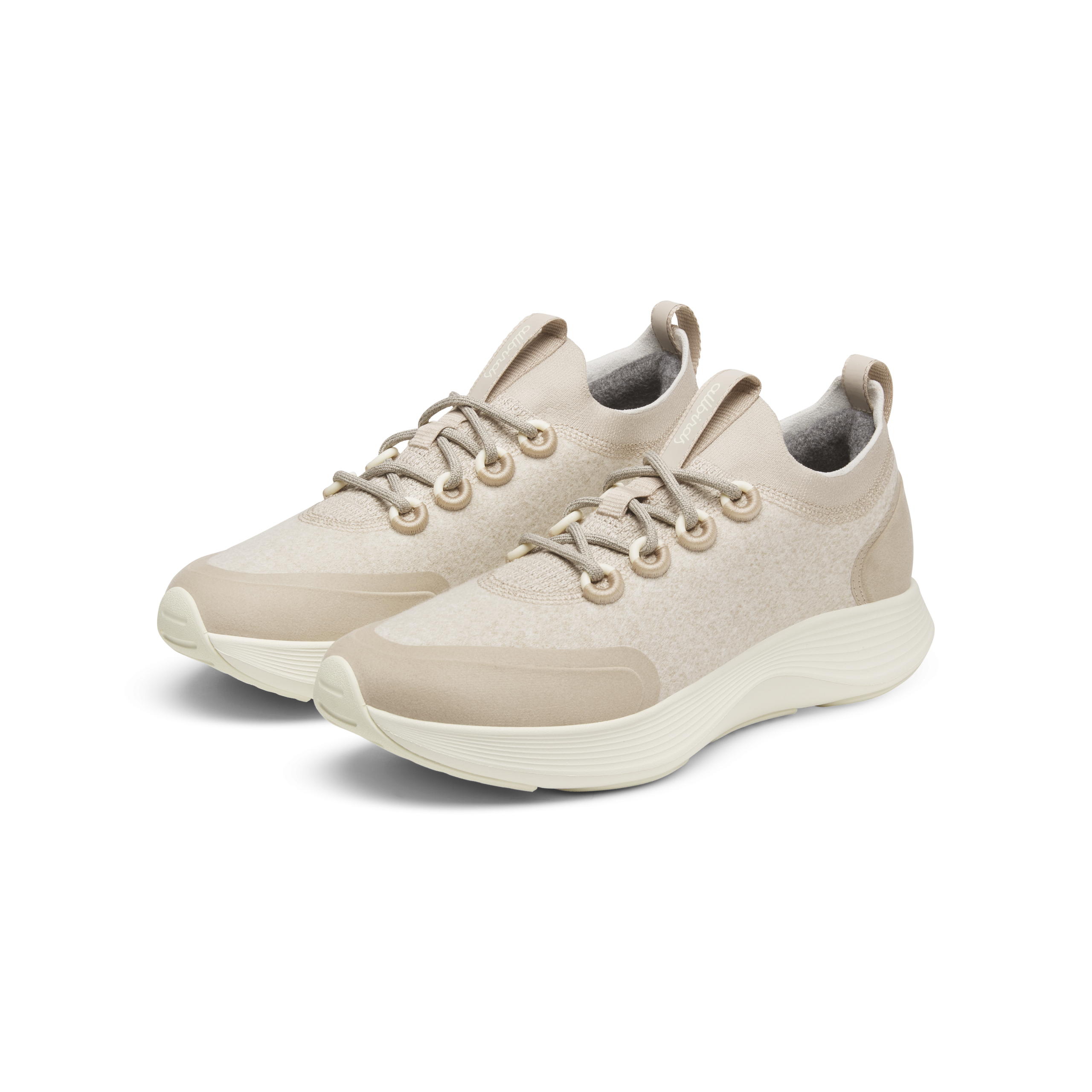 Men's Wool Strider - Rugged Beige (Natural White Sole) - Image 5