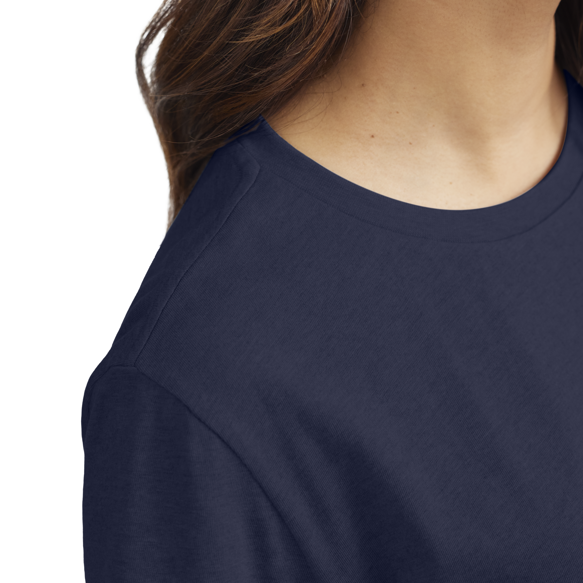 Women's Soft Merino Tee - Deep Navy - Image 2
