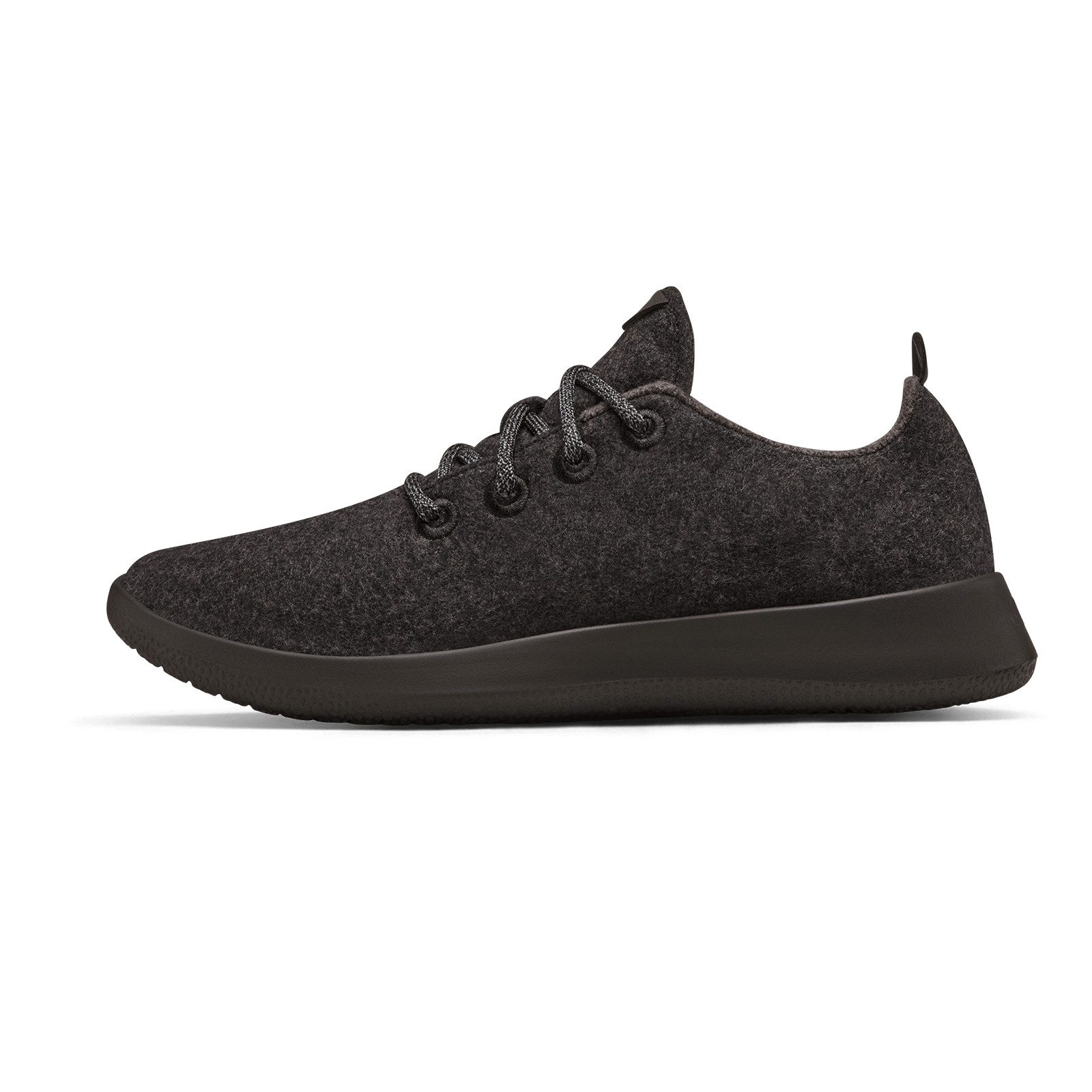 Men's Wool Runner - Natural Black (Black Sole)